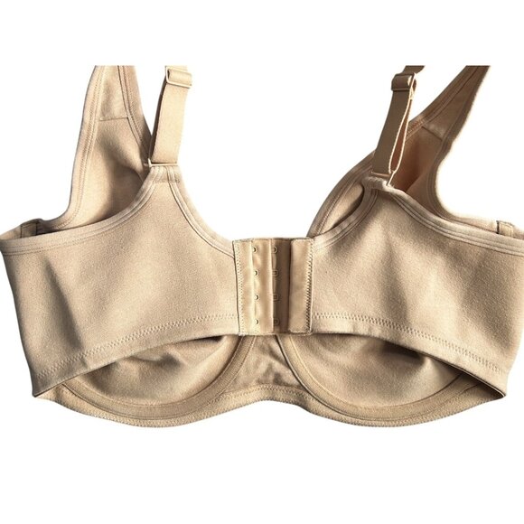 Fruit Of The Loom FT813 Beyond Soft Cotton Unlined Underwire Bra Sand 38DD - Picture 5 of 7